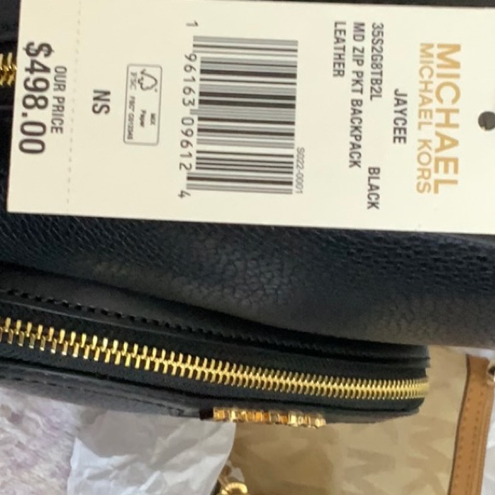 Michael Kors-Jaycee medium backpack-Retail $498 - Picture 8 of 8